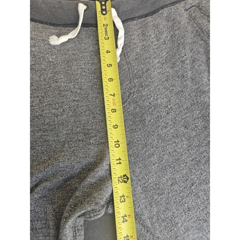 Abercrombie & Fitch Gray Marled Jogger Sweatpants Men's Large Drawstring Lounge